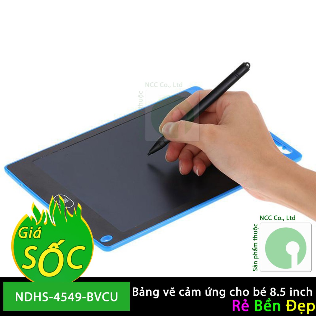 Bảng vẽ cảm ứng cho bé 8.5 inch cho bé giải trí ghi chú tính nháp