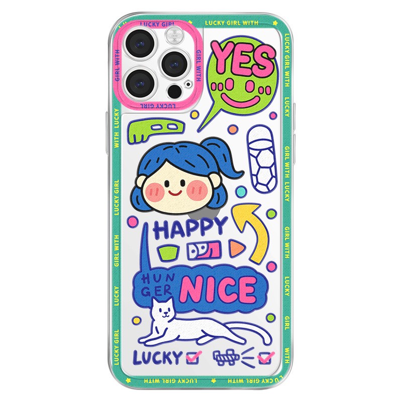 Ốp lưng điện thoại Iphone ITS.TUL Gái yes nice