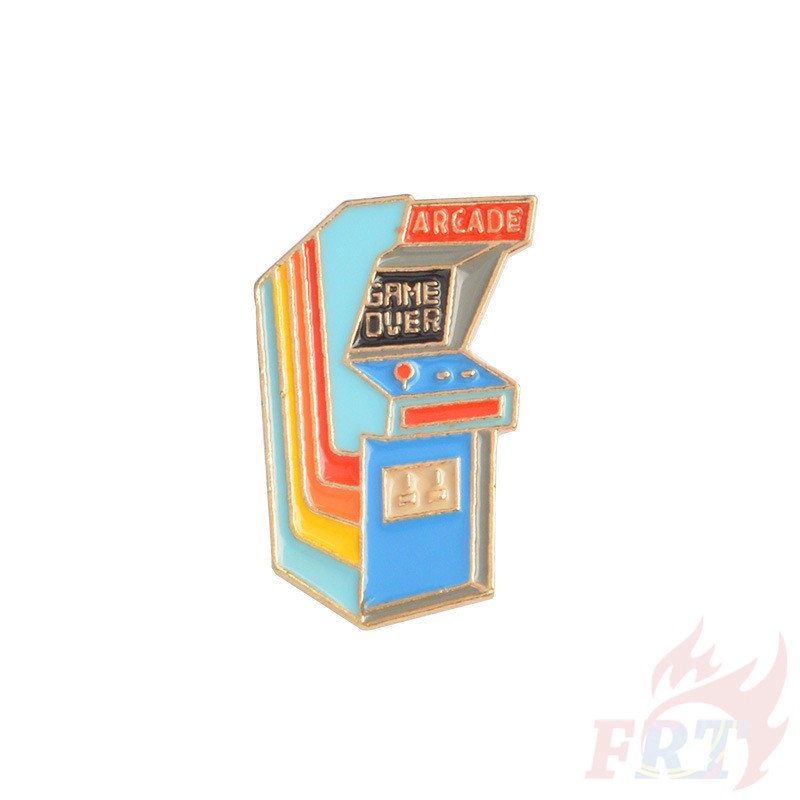 > Ready Stock < ❉ Super Mario Bros. PlayStation Pins ❉ 1Pc ARCADE GAME OVER Collection Brooches Pins *