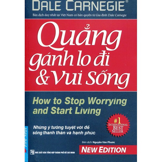 Sách - Quẳng gánh lo đi & vui sống