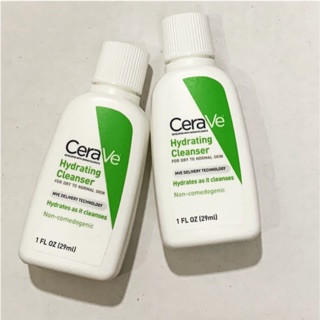 Sữa rửa mặt Cerave Hydrating Cleanser Mini 29ml