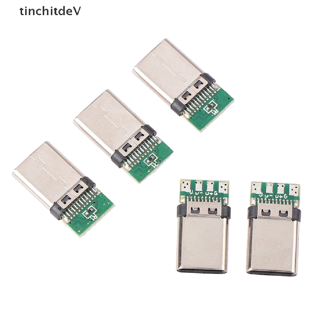 Set 5 Đầu Nối USB 3.1 Type C Cho Bảng Mạch PC DIY