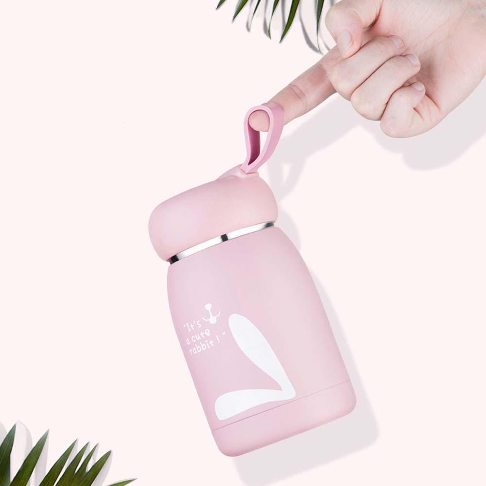 YIYU Bình Nước Giữ Nhiệt Bằng Thép Không Gỉ 304 Họa Tiết Hoạt Hình Dễ Thương