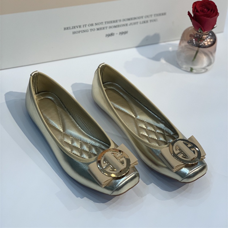 Giày bệt mũi vuông cổ điển cho nữ size lớn 35-44