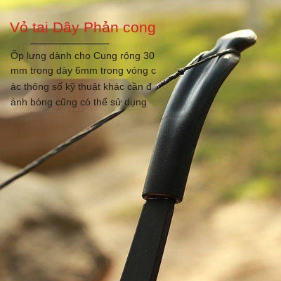 Cung và mũi tên 6 * 30 mm Bộ dụng cụ tai mảnh có cung, cung, bộ bảo vệ nhẹ SHOT dây, chuỗi, phụ kiện mũi tên