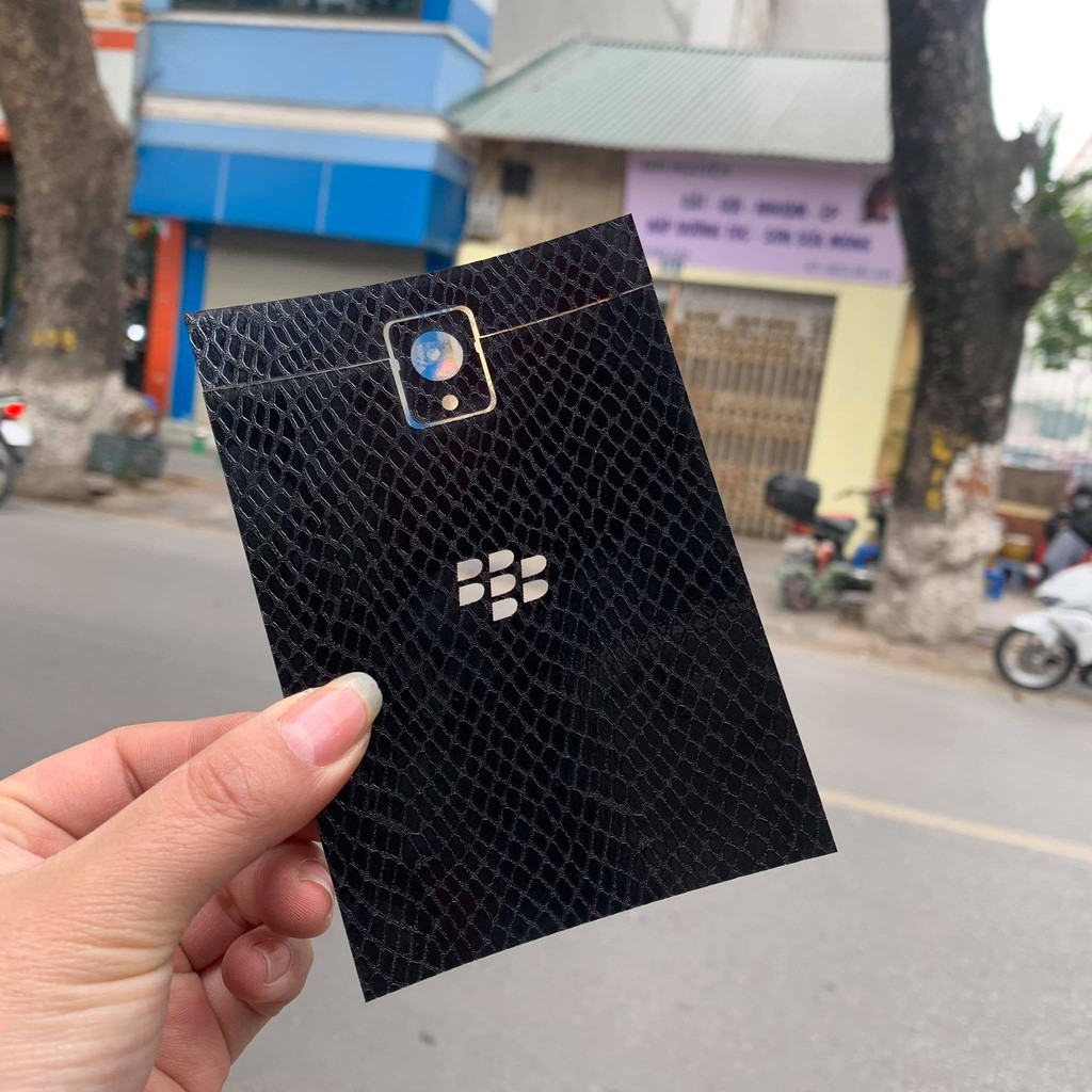 Dán da lưng BB Passport Siver các loại