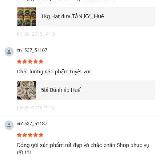 Bánh ép Thuận An 100 cái