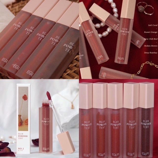 Son kem lì Eglips Blur Powder Tint (Có Sẵn)