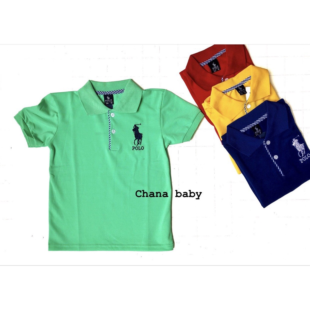 Áo thun bé trai cổ bẻ, áo thun polo vải cá sấu Cotton xuất xịn, chuẩn form,sang trọng