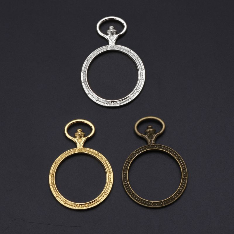 Set 5 vòng khung tròn làm trang sức thủ công chuyên dụng