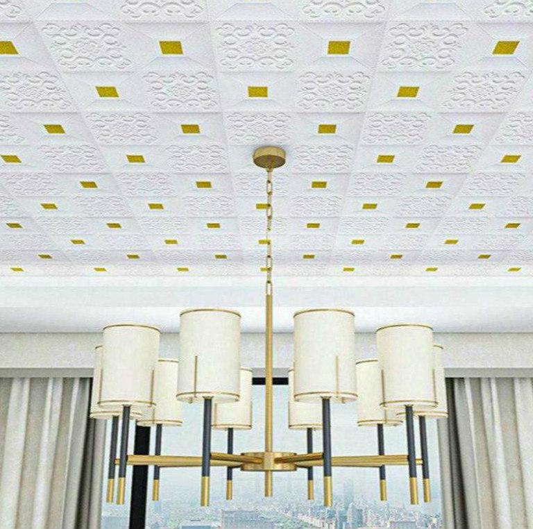 Miếng Dán Tường Trang Trí 3d Hình Viên Gạch Chất Lượng Cao