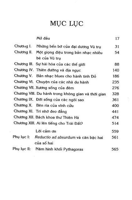 Sách - Vũ Trụ - Carl Sagan (Tái Bản)