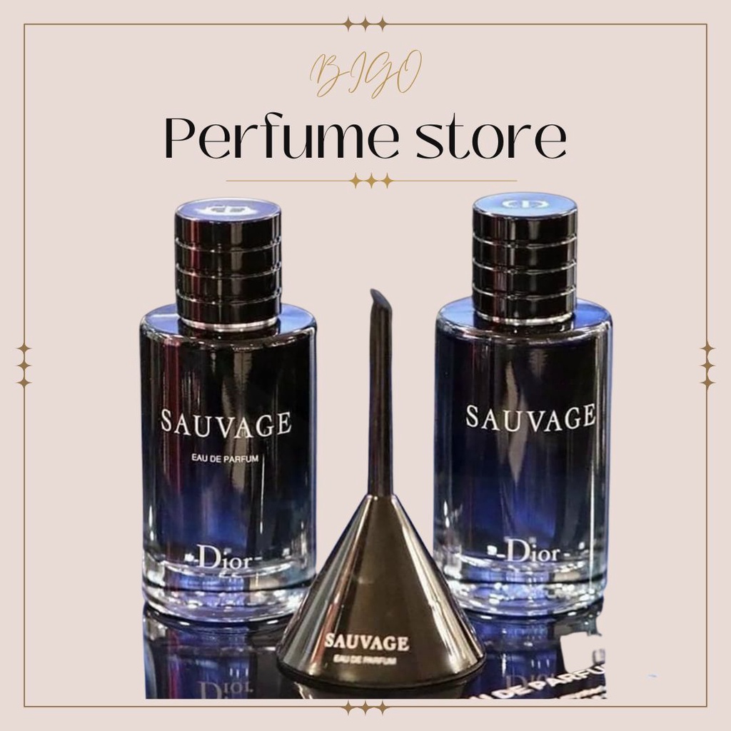 Nước hoa nam Sauvage 100ml nước hoa nam tính mạnh mẽ cuốn hút sang trọng lịch lãm mùi hương nhẹ lưu hương lâu
