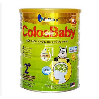 Sữa Non Colosbaby IQ Gold 2+ 800g - Date mới, có mã QR tích lũy