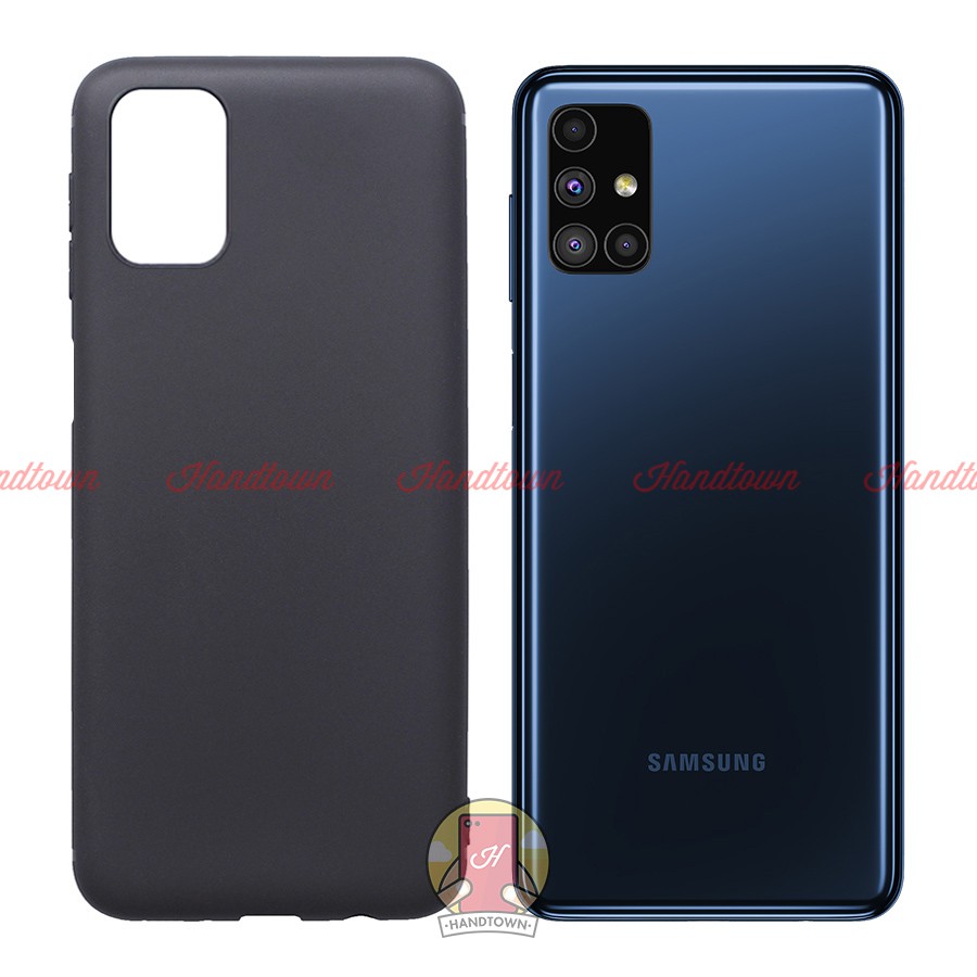 Ốp Lưng Samsung Galaxy M51 TPU Dẻo Đen Toàn bộ Case Chống Va Đập Chống Trầy Xước và Chống Ố