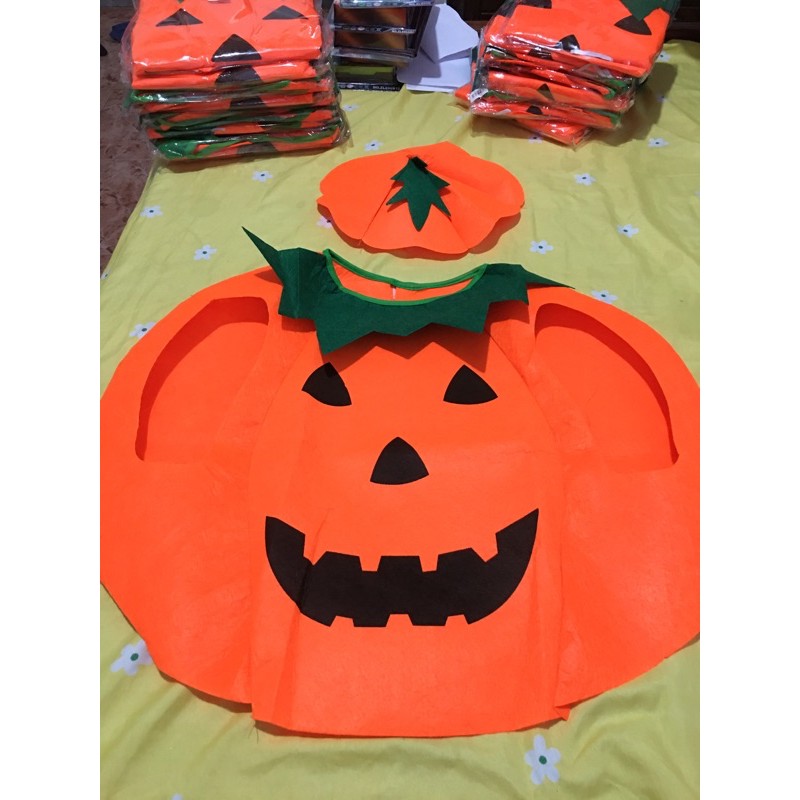 Áo hoá trang haloween hình bí ngô- halloween