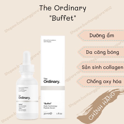 The Ordinary Buffet Serum Dưỡng Da chống lão hóa