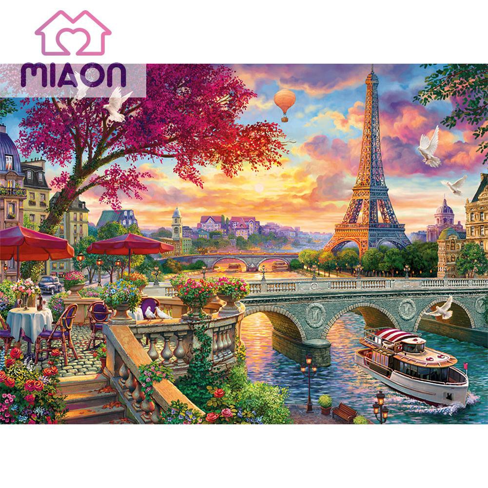Bộ Tranh Đính Đá 5d Tự Làm Hình Tháp Eiffel | BigBuy360 - bigbuy360.vn