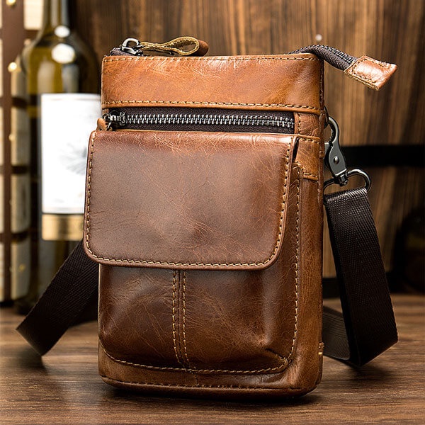 Túi Đeo Chéo Nam Da Bò T174 – Năng động – Thời trang – Phong cách | BigBuy360 - bigbuy360.vn