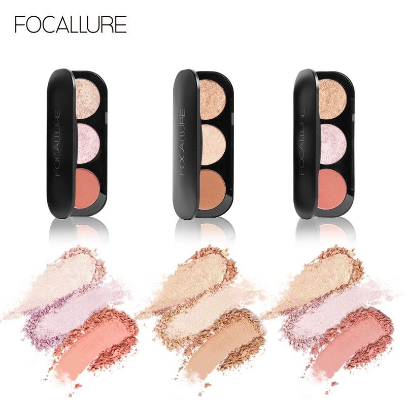 Bảng phấn má hồng và bắt sáng Focallure FA26 | BigBuy360 - bigbuy360.vn