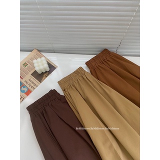 Chân váy thô trơn 1 viền