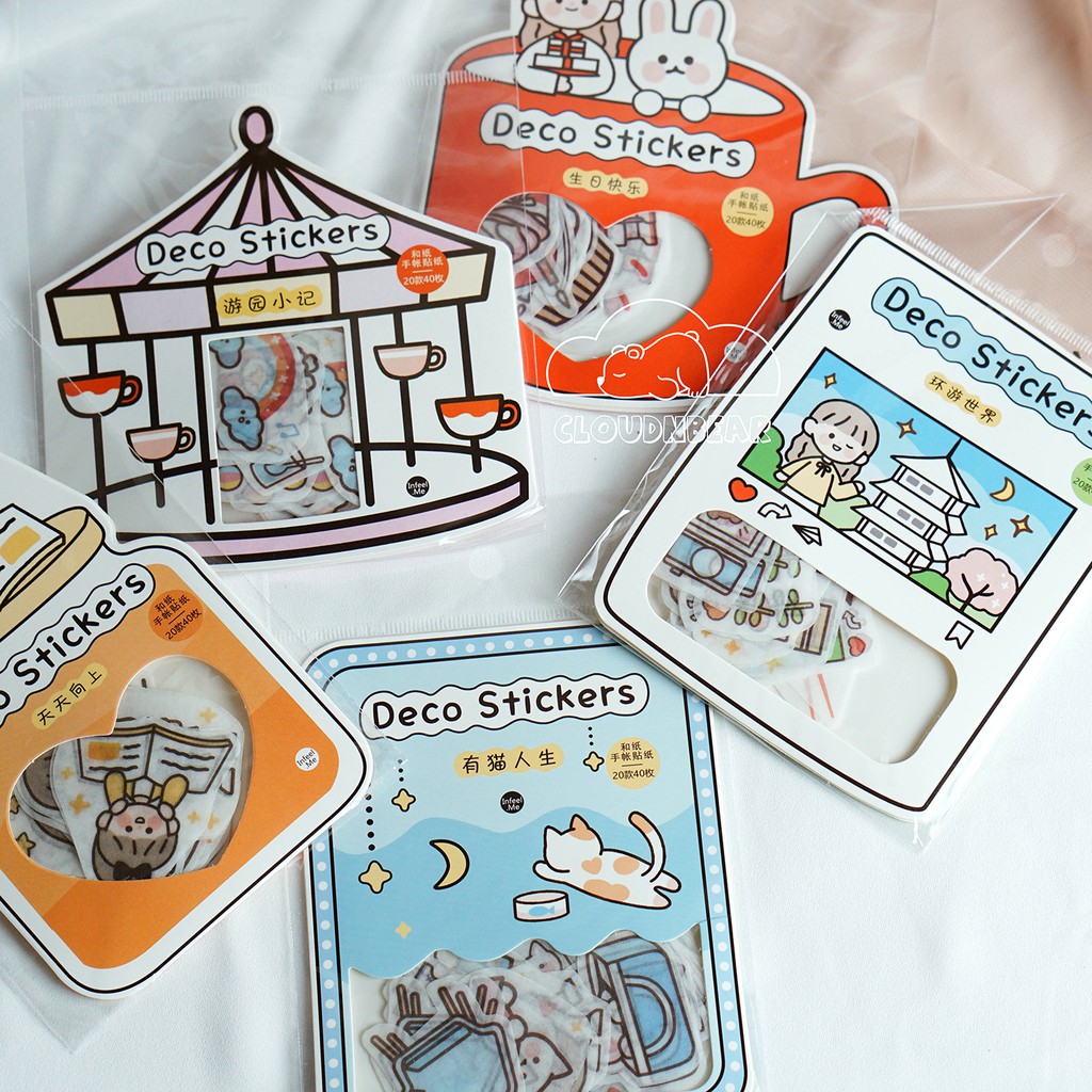 Sticker gói 40 cái (có sẵn)