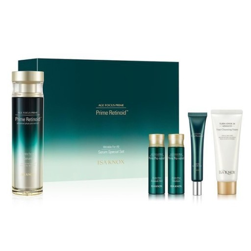 Bộ Dưỡng Da Cao Cấp ISA KNOX Age Focus Prime Wrinkle For All Serum Special Set Retinoid ( 5 Sản Phẩm)