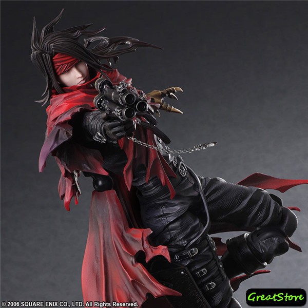 ( HÀNG CÓ SẴN ) MÔ HÌNH NHÂN VẬT Hellhound Vincent Valentine Final Fantasy VII Cử Động Được