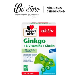Viên uống bổ não Ginkgo Doppel Herz Aktiv, 40v