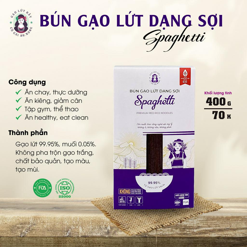 Spaghetti bún gạo lứt Bh.nong