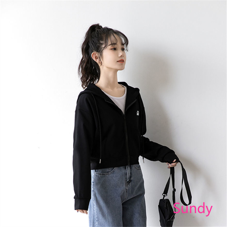 Áo Khoác Hoodie Mỏng Dáng Rộng Kiểu Hàn Quốc Thời Trang Mùa Thu Cho Học Sinh | BigBuy360 - bigbuy360.vn
