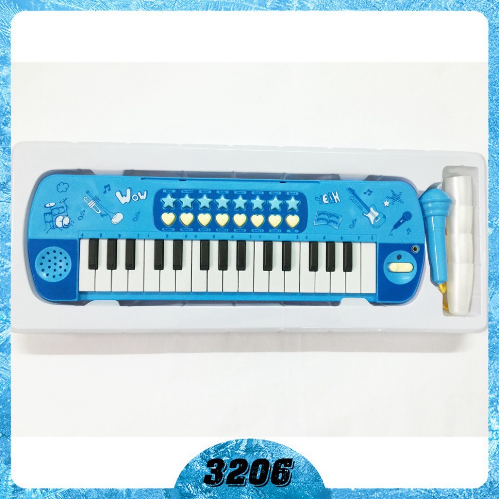 [ĐỒ CHƠI AN TOÀN] ĐỒ CHƠI TRẺ EM - BỘ ĐÀN ORGAN KÈM MÍC - ĐỒ CHƠI ÂM NHẠC [YÊU THÍCH CỦA BÉ]