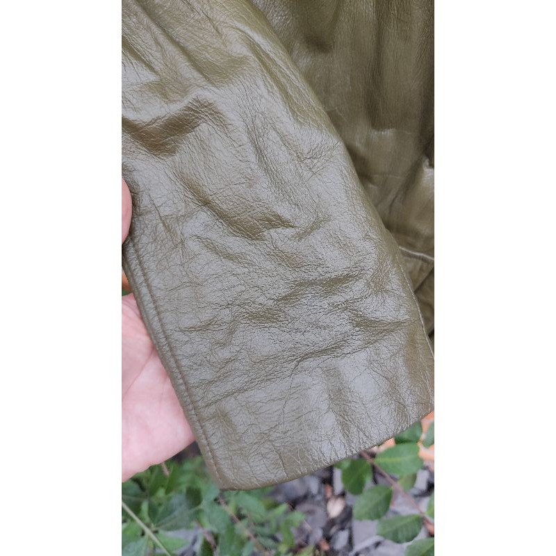 Áo khoác da bò size M