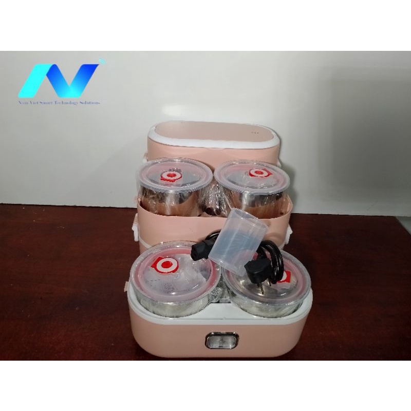 Cặp lồng nấu và hâm nóng cơm trưa văn phòng NV-002