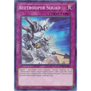 Thẻ bài Yugioh - TCG - Beetrooper Squad / BODE-EN091'
