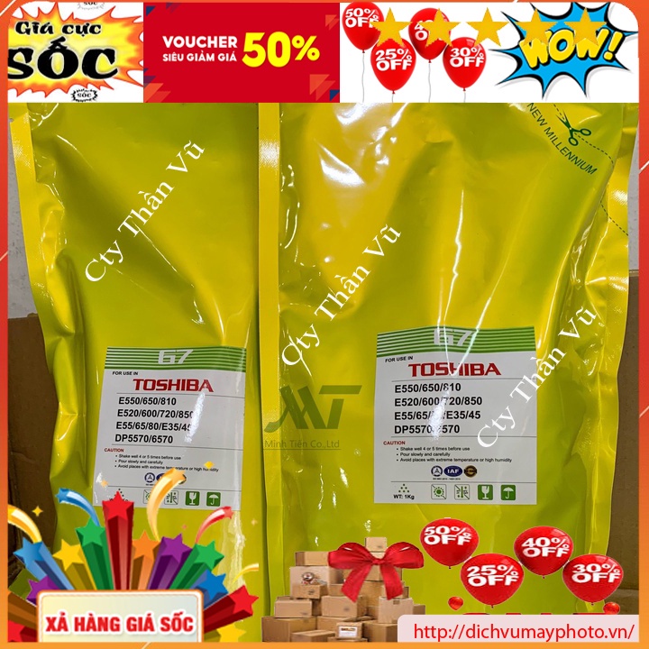 Mực cho máy photo Ricoh 2060,6000,6500,7500, Toshiba 650,850- Mực gói G7 900g hàng chuẩn chất lượng INECO