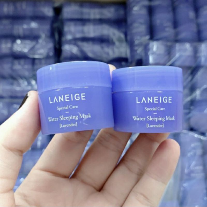 Mặt Nạ Ngủ Laneige water sleeping mask lavender 15ml(HSD:05/09/21) | Thế Giới Skin Care