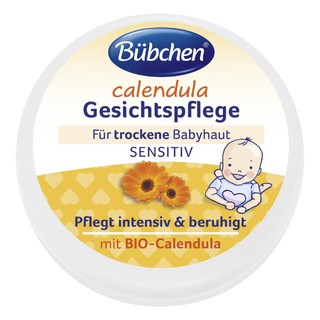 Kem Dưỡng Da Cho Trẻ Em Calendula Gesichtspflege Sensitiv, 20 ml - Bübchen (Hàng Nhập Đức)