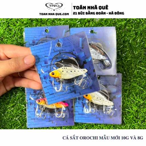Mồi sắt Orochi MẪU MỚI 8G, 10G, 14G - TNQ LURES