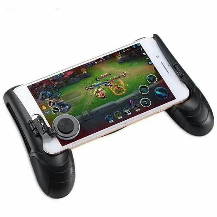 Bộ Tay cầm game và 2 nút Joystick chơi Liên Quân Mobile ( Có Ảnh Thật Của Sản Phẩm )