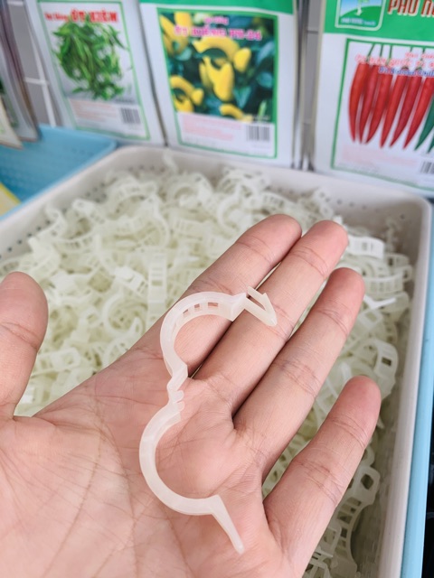 25 kẹp giữ thân cây leo, cà chua, phong lan