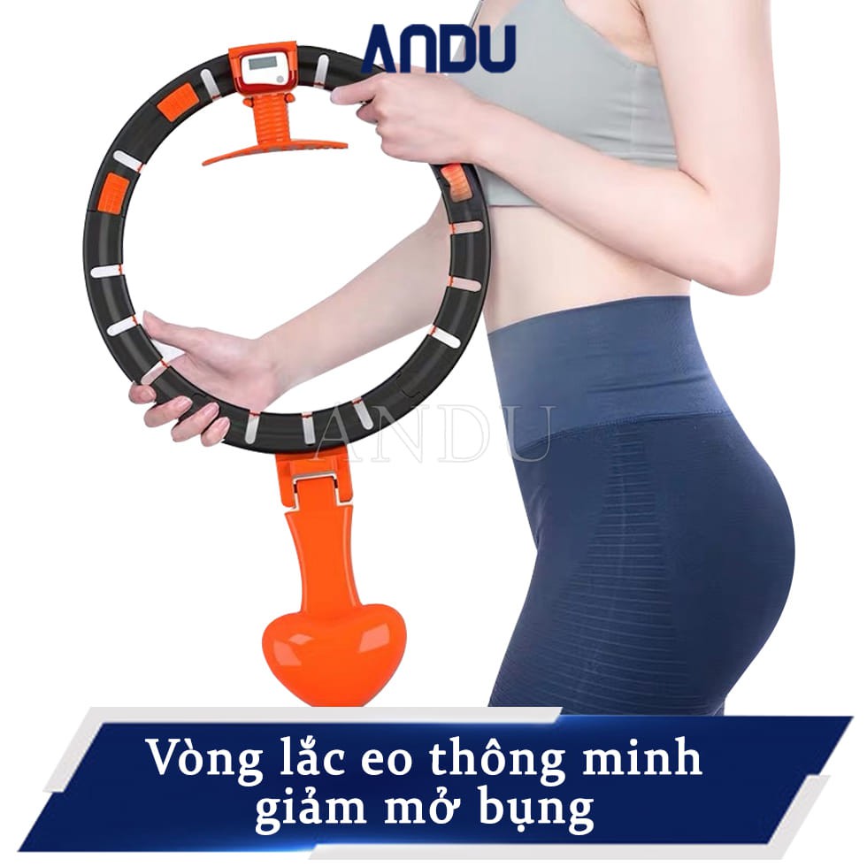 Vòng Lắc BụngThông Minh Giảm Mỡ Bụng Vòng Lắc Eo Có Thể Điều Chỉnh Kích Thước