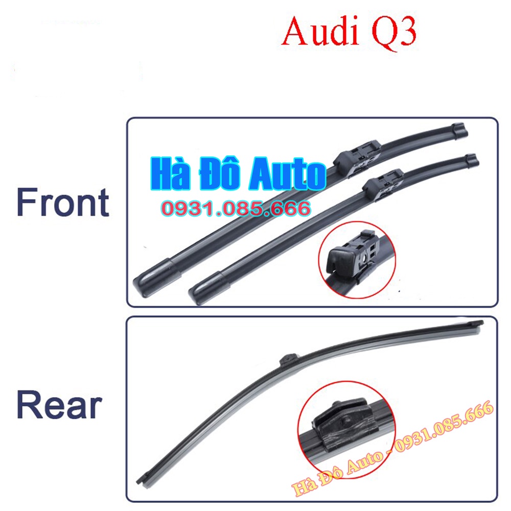 Bộ Chổi Gạt Mưa Theo Xe Audi Q3 2011 2012 2013 2014 2015 2016 2017 2018 2019 2020 201 2022 - Chổi Gạt Mưa Audi Q3 2011/2