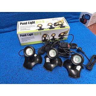 Đèn LED âm nước halogen chiếu sáng hồ cá, non bộ, tiểu cảnh - jebao GL2LED-3