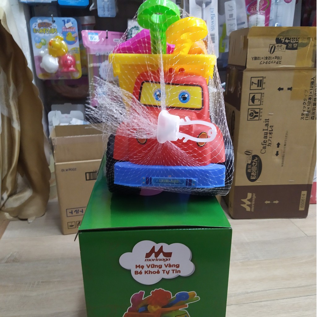 Lưới xe Ben đi biển(Hàng Khuyến Mãi Sữa Morinaga)
