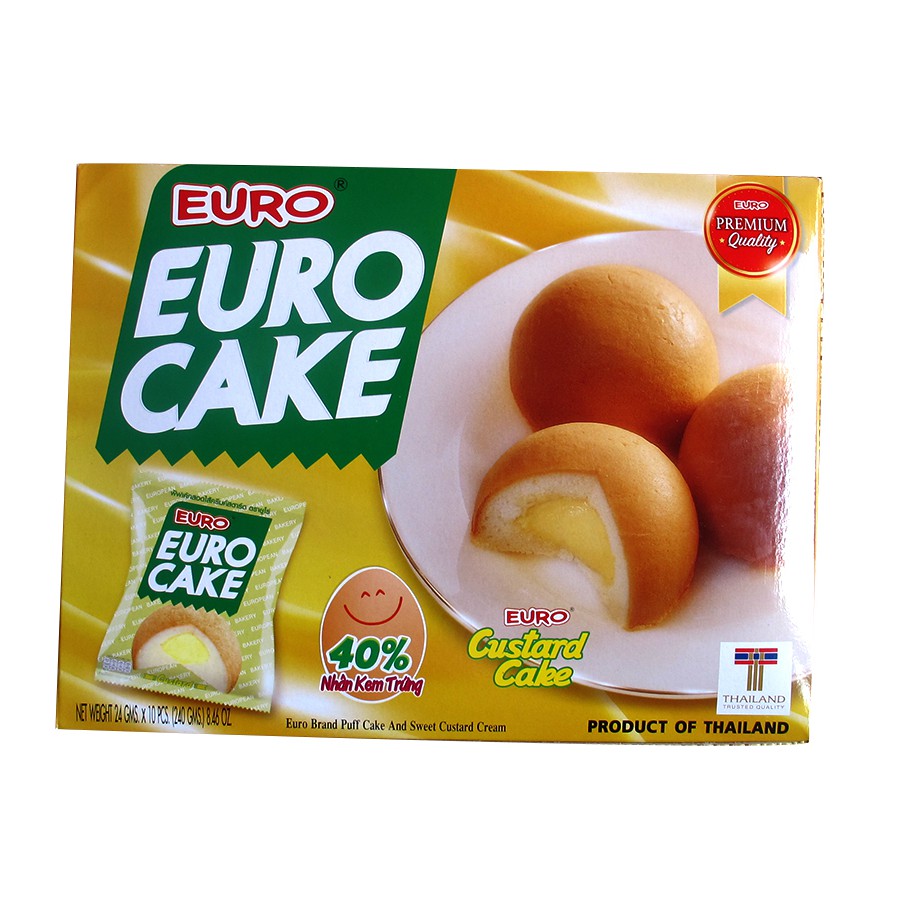 Bánh trứng Thái Lan- Euro Cake