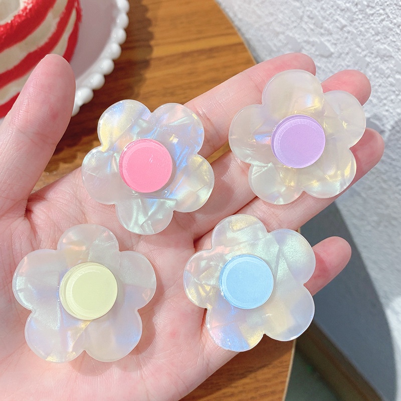 Kẹp Tóc Acrylic Hình Hoa Thời Trang Mùa Hè Cho Nữ