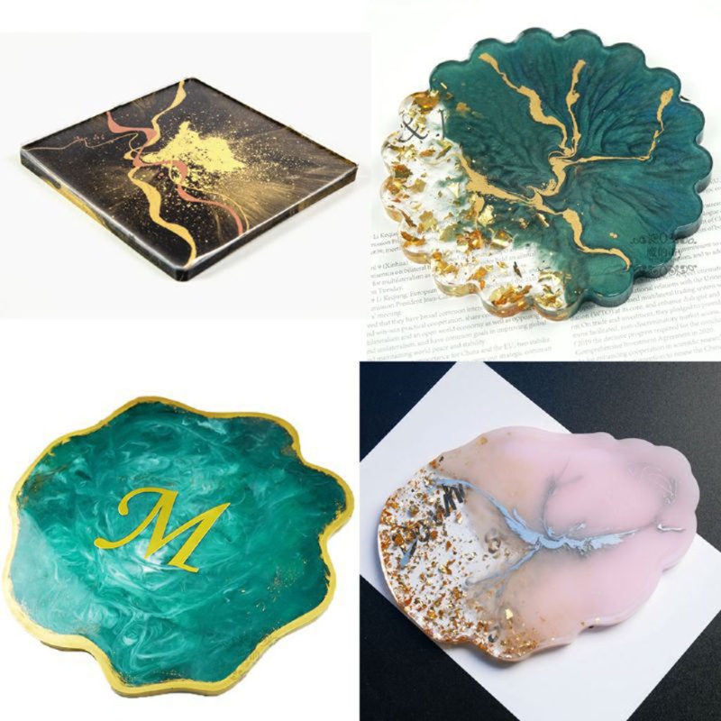 Bột Mica Cao Cấp 4 Màu 10g Tạo Hiệu Ứng Ánh Kim Sắc Tố Cao