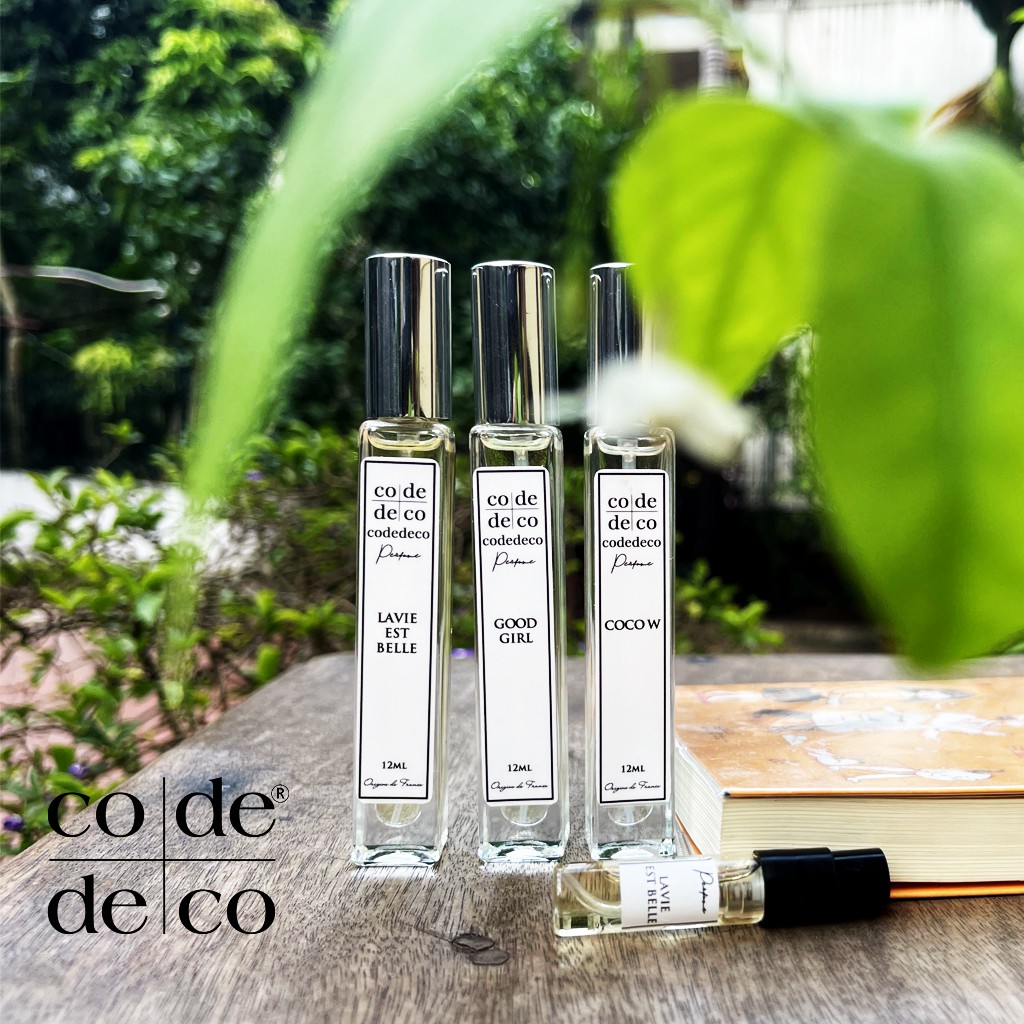 Tinh Dầu Nước Hoa Pháp Coco W Mademoiselle, Good Girl, La Vie est Belle - 12ml