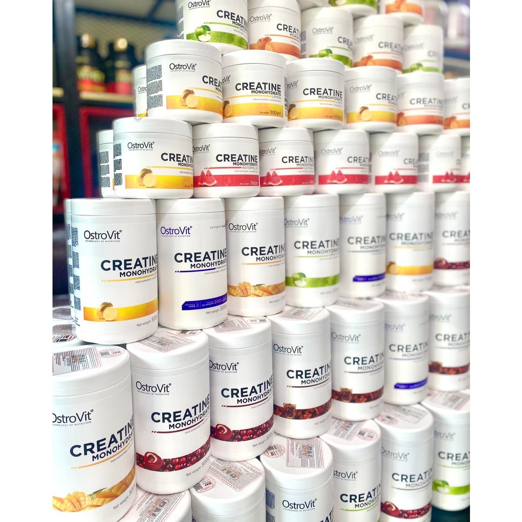 Sữa tăng sức mạnh, cơ bắp Ostrovit Creatine  an toàn, hiệu suất cao, tốt cho trí não